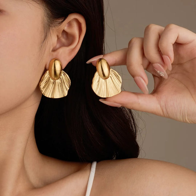 Astra Anti-Tarnish Statement Stud Earrings