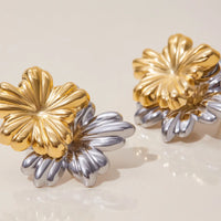 Aurea Bloom – Dual-Tone Studs