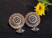 Two Tone Plated Statement Top