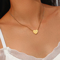 Aferando 11:11 Angel Heart Pendant Necklace – Gold Plated Anti-Tarnish