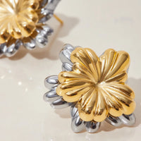 Aurea Bloom – Dual-Tone Studs