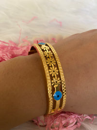 Blue Evil Eye Stainless Steel Bracelet