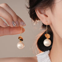 Elysian Pearl Drop Earrings
