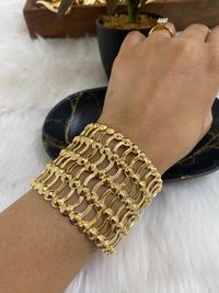 Gold Plated Modern Style Bracelet Bangle For Women
