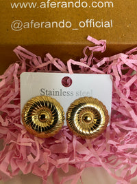 Golden Solaris Studs