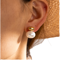 Parisian Pearl Studs Earring