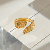 Seraphina Anti-Tarnish Wings Finger Ring