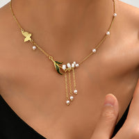 Simple Style Classic Style Butterfly Alloy Wholesale Necklace