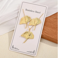 The Ginkgo Muse Necklace & Earring Set