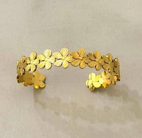 The Golden Meadow Petal Bracelet