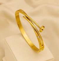 The Industrial Muse Nail Bangle