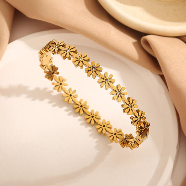 The Meadow Bloom Bangle