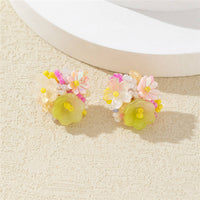 The Pastel Petal Cluster Studs