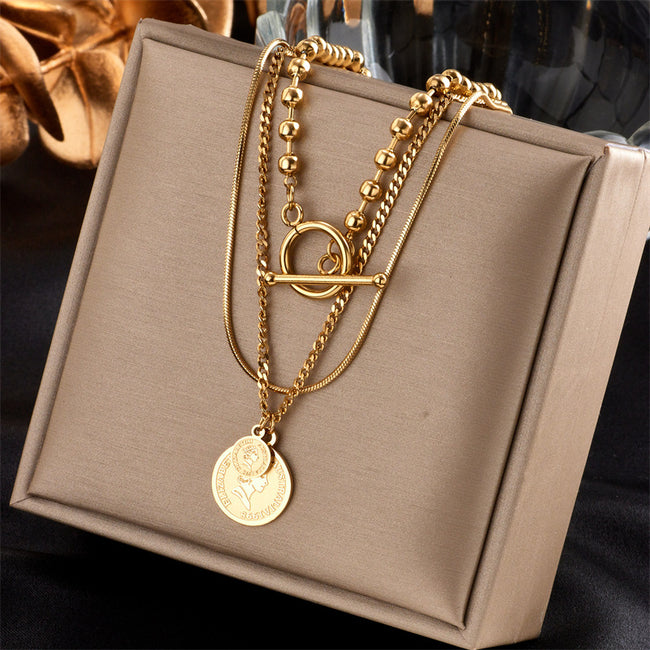 Veyra – Anti Tarnish Multi-Layered Necklace