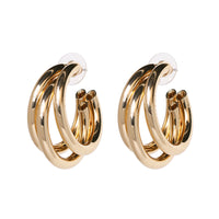 Triple layered Hoop Earrings For Women