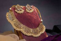 Gold Plated Designer Choker Necklace Set