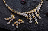 Kareena Kapoor Style Gorgeous American Diamond Necklace Set