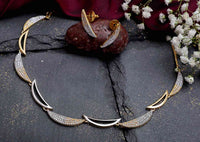 American Diamond Necklace Set With Earring For Women