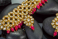 Designer Kundan Chocker Necklace With Maang Tikka