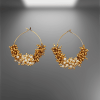 Dual Color Hoop Earring For Women