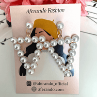 Pearl Triangle Shaped Earring