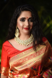 Kundan Necklace Set For Women