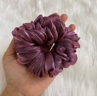 Pastel Organza XL Size Hair Scrunchie - Soft & Romantic Accessory